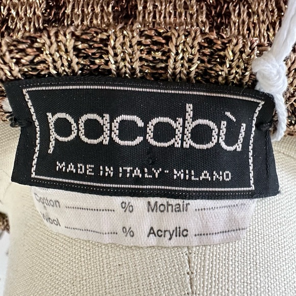 80s pacabù milano gold sweater - Picture 6 of 6